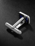 Mateo - Silver Lapis Lazuli Cufflinks