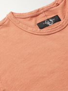 RAG & BONE - Miles Organic Cotton-Jersey T-Shirt - Red