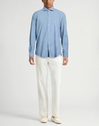 Massimo Alba Mens Shirt in Sky blue