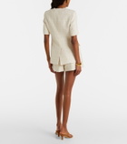 Veronica Beard Jazmin cotton-blend tweed shorts