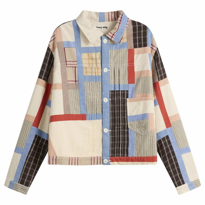 Photo: Story mfg. Women's Friday Jacket in Lost Patchwork