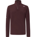 Adidas Sport - Supernova Climalite Half-Zip Top - Burgundy