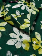 Post-Imperial - Camp-Collar Printed Shirt - Green