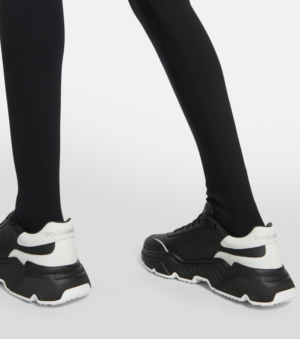 dolce & gabbana leather daymaster sneakers
