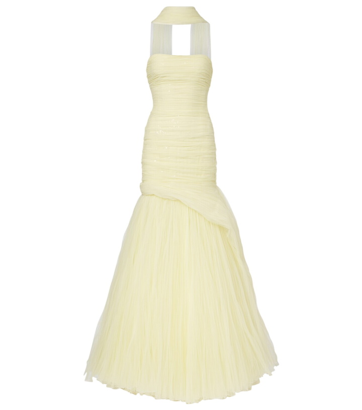 Photo: Marmar Halim Tulle bustier gown