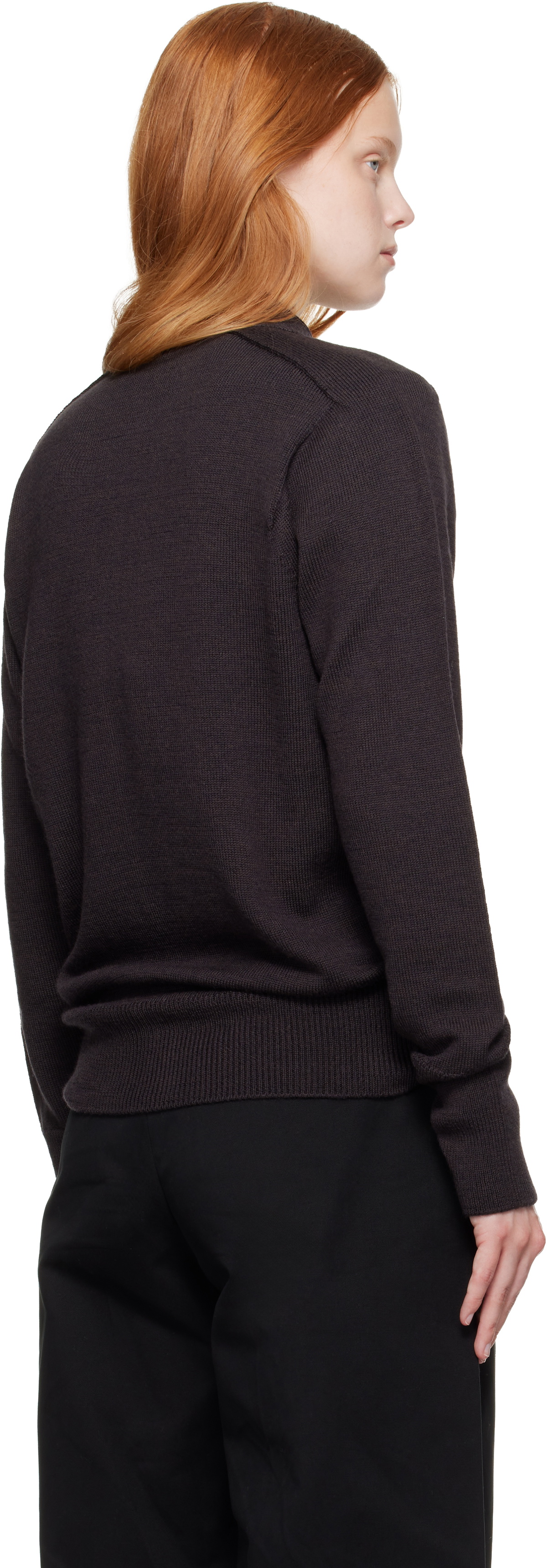 Studio Nicholson Brown Conan Cardigan