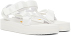 Suicoke White DEPA-V2PO Sandals