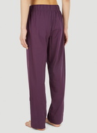 Drawstring Sleep Pants in Purple