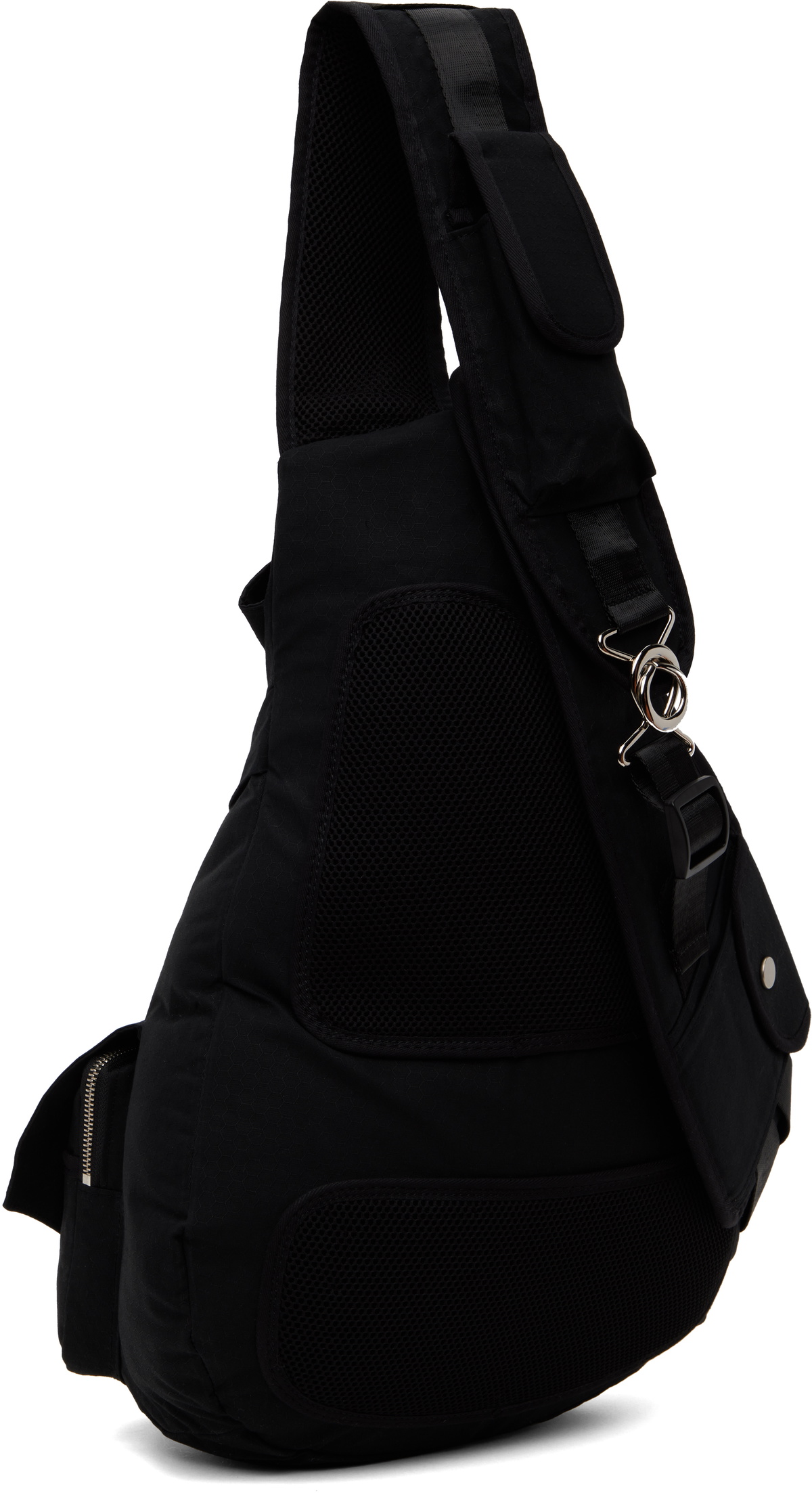FFFPOSTALSERVICE Black Cargo Tech Sling Bag