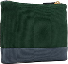 Thom Browne Green Zip Pouch