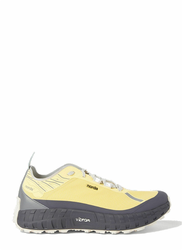 Photo: Norda - The Norda 001 Sneakers in Yellow