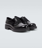 Prada Brushed leather Derby shoes