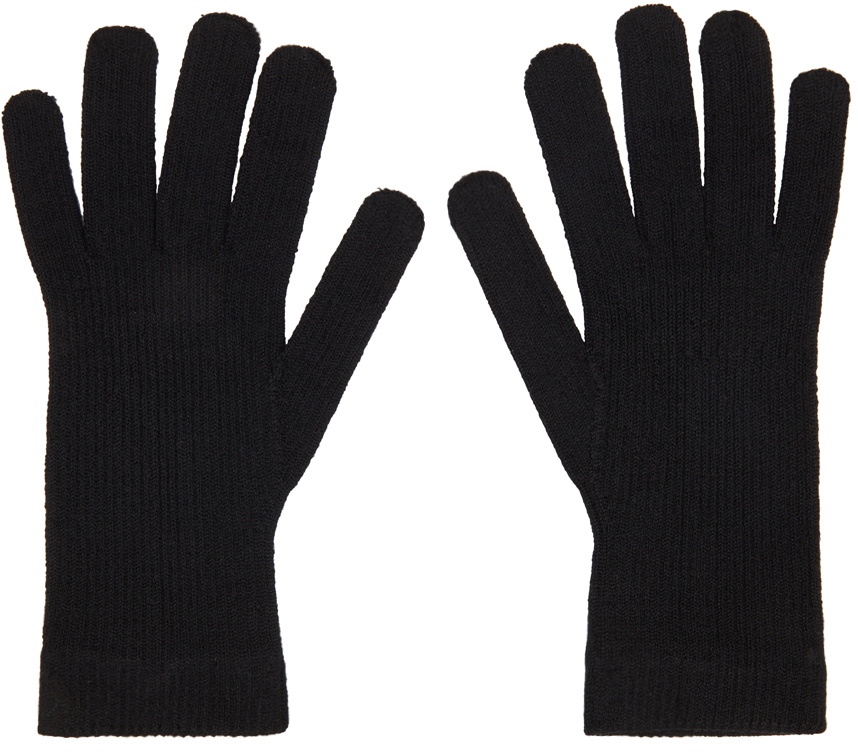 VTMNTS Black Logo Gloves