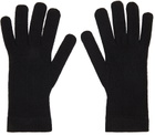 VTMNTS Black Logo Gloves