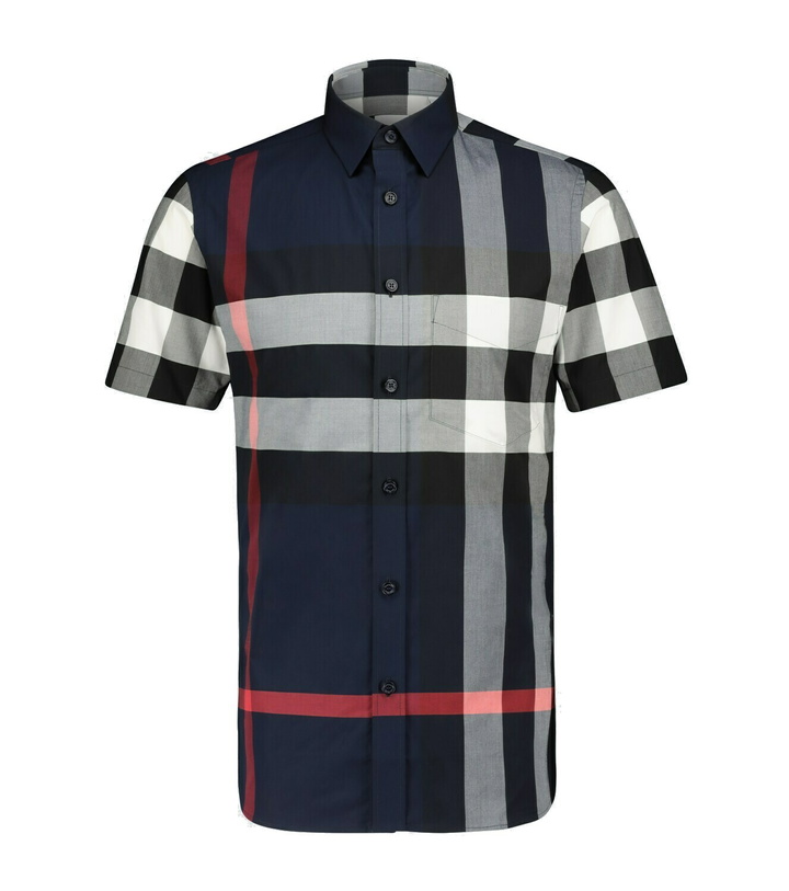 Photo: Burberry - Somerton checked shirt