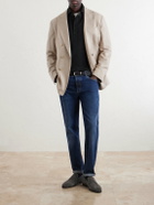 Brunello Cucinelli - Cotton Polo Shirt - Black