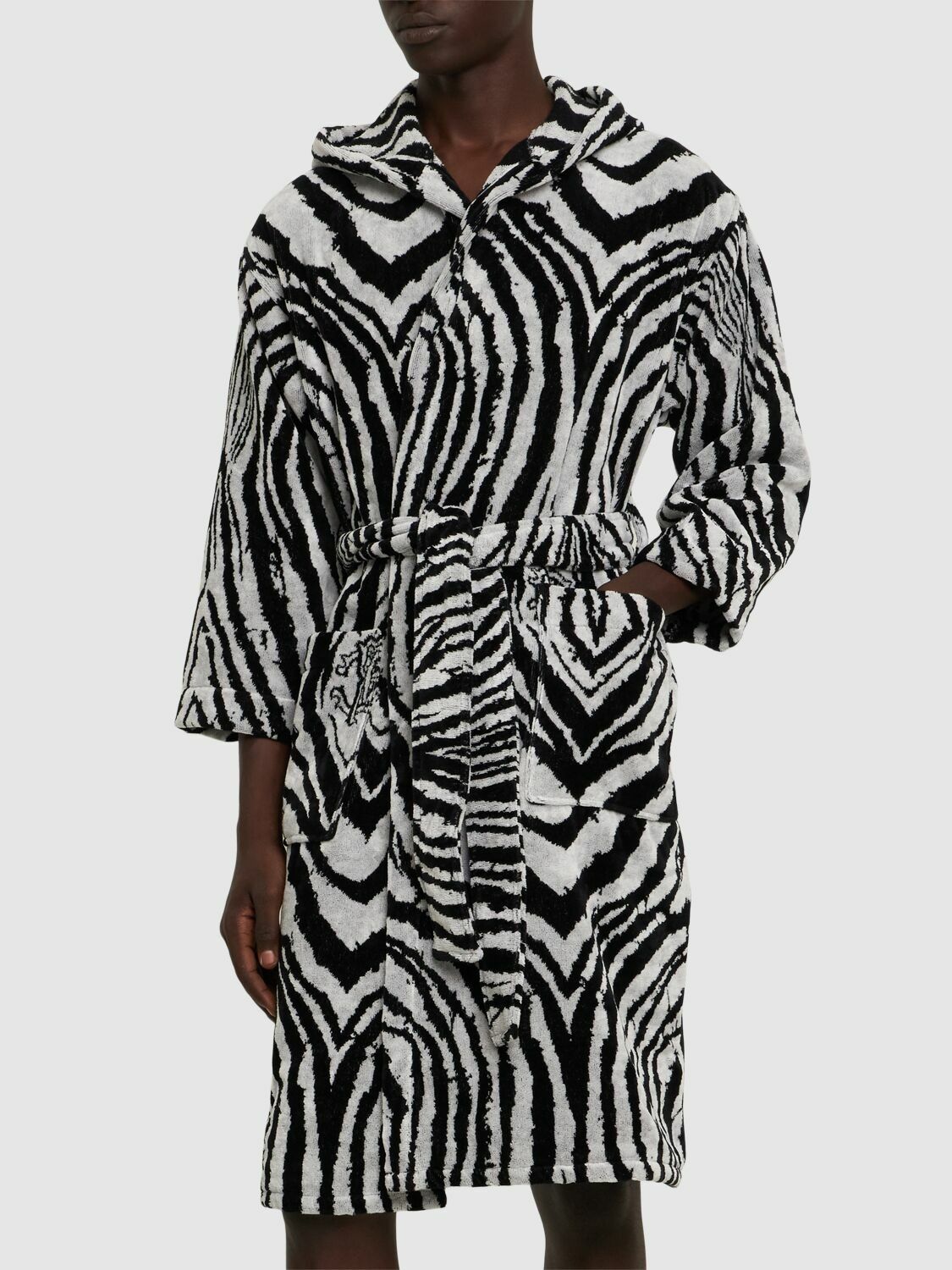 ROBERTO CAVALLI Freedom Cotton Bathrobe