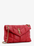 Saint Laurent Loulou Puffer Red Womens Shoulder Bag