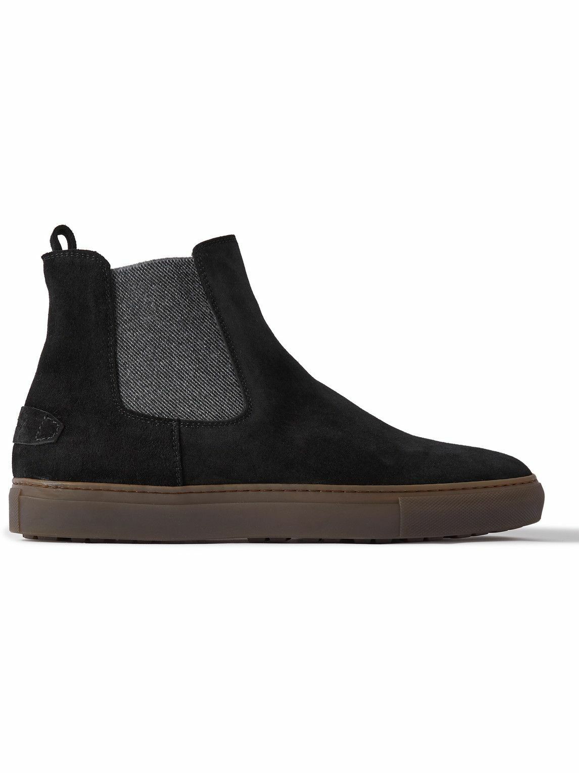 Brioni Brown Side Gusset Chelsea Boots Brioni