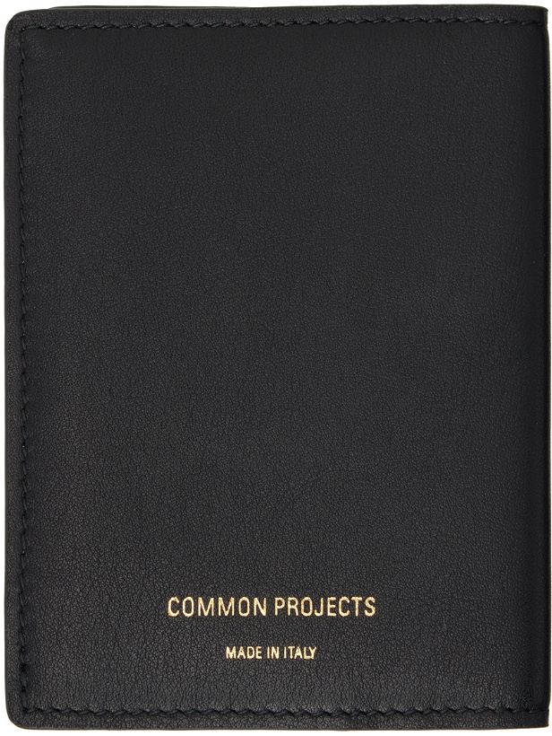 Photo: Common Projects Black Stamp Wallet