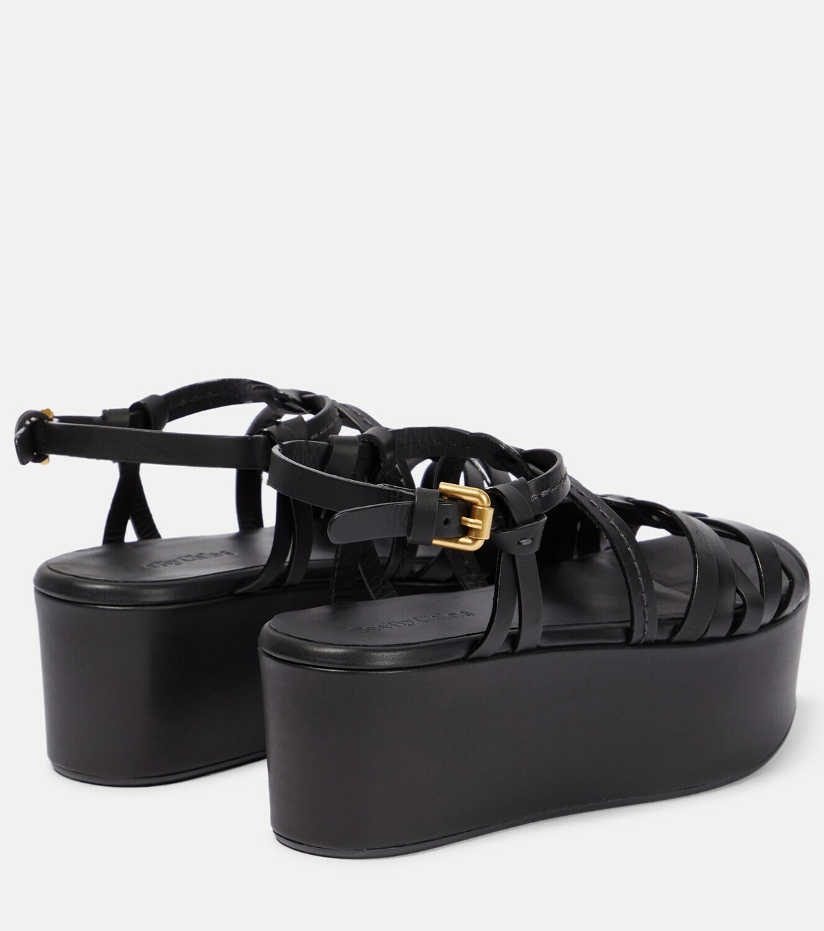 See By Chloe Sierra platform leather sandals See by Chloe