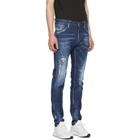 Dsquared2 Blue Top Spot Cool Guy Jeans