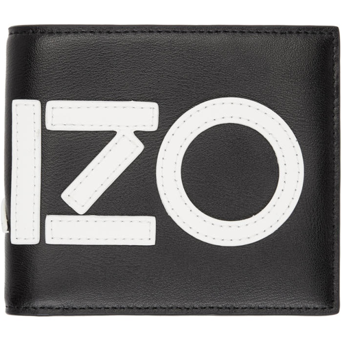 Photo: Kenzo Black Logo Wallet 
