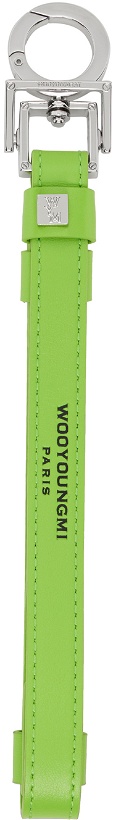 Photo: Wooyoungmi Green Embossed Keychain