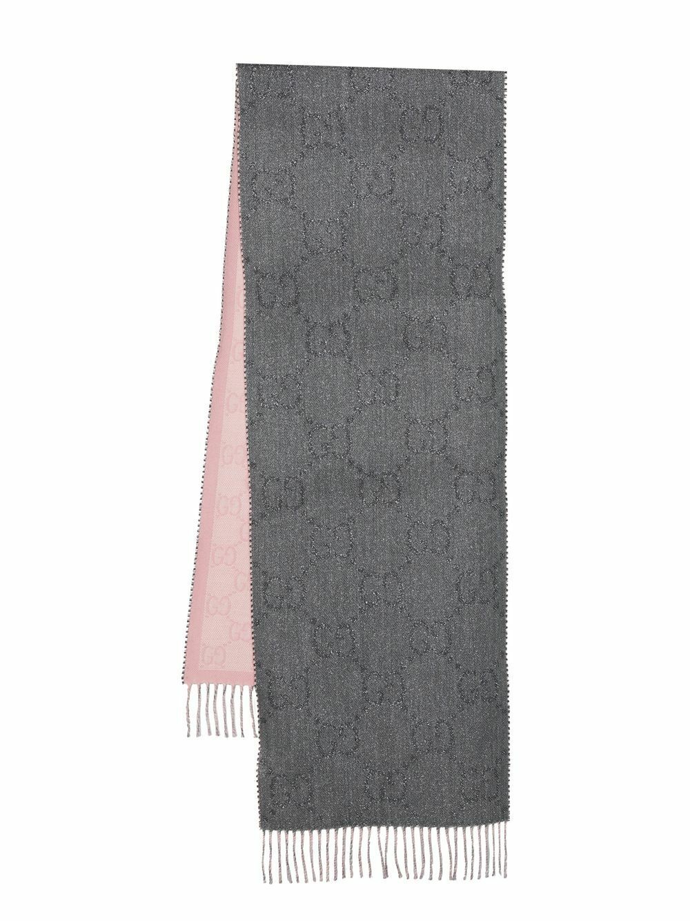 GUCCI - Gg Wool Blend Scarf Gucci