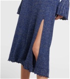 Proenza Schouler White Label Lidia metallic knit midi skirt
