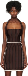 SUNNEI Brown Tubo Tank Top