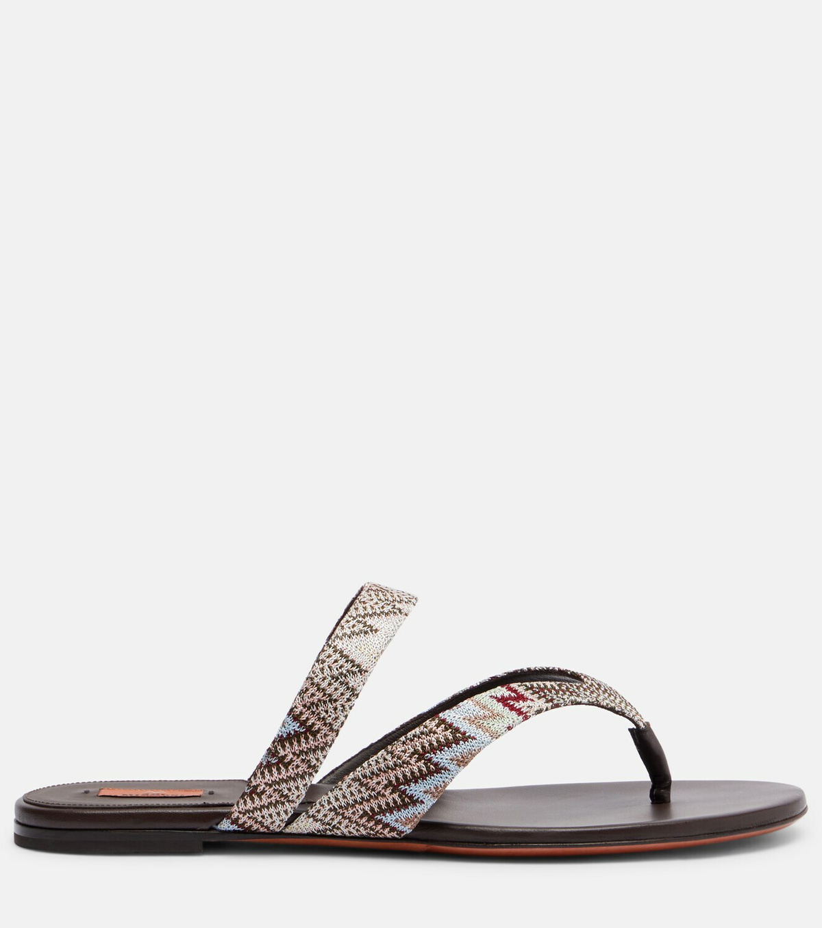 Missoni Luise Zigzag thong sandals