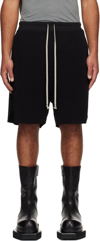 Photo: Rick Owens Black Concordians Boxers Shorts