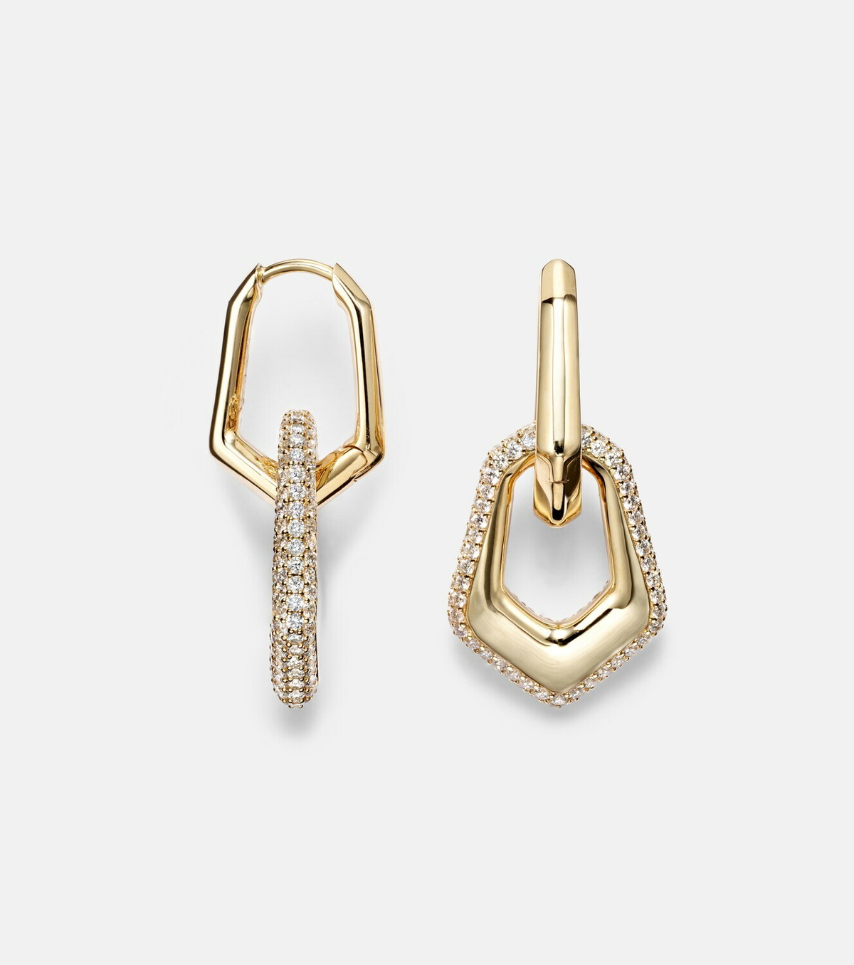 Ananya 18kt gold earrings with diamonds