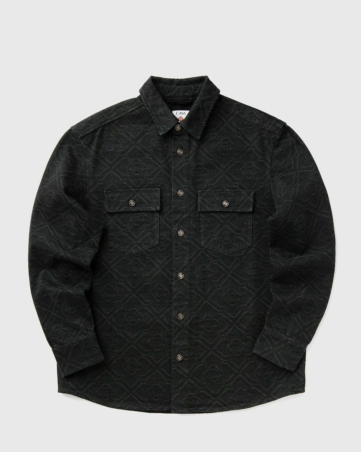 LASER MONOGRAM DENIM SHIRT