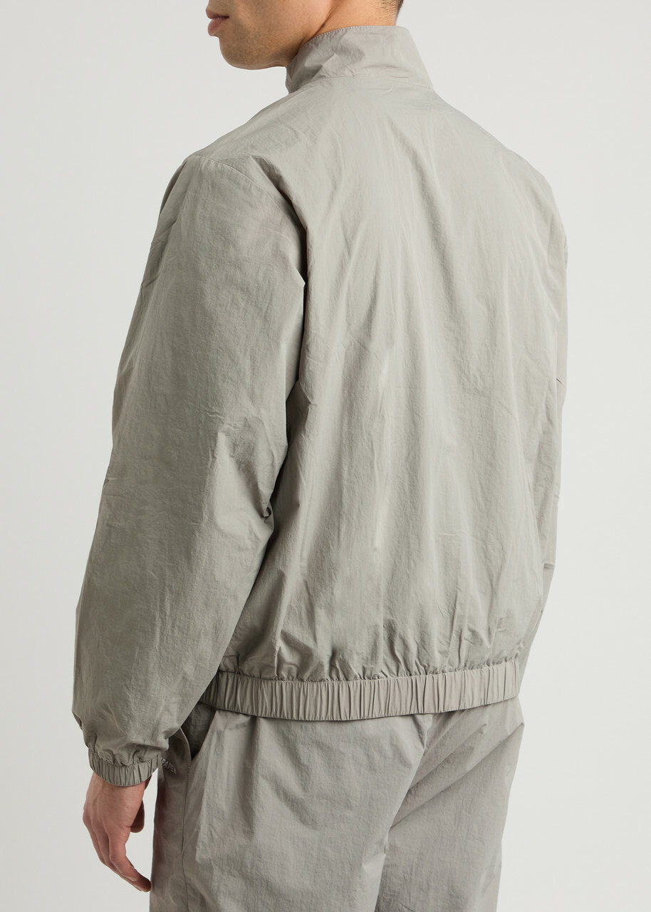 Daily Paper Eward Logo-print Nylon Jacket Grey