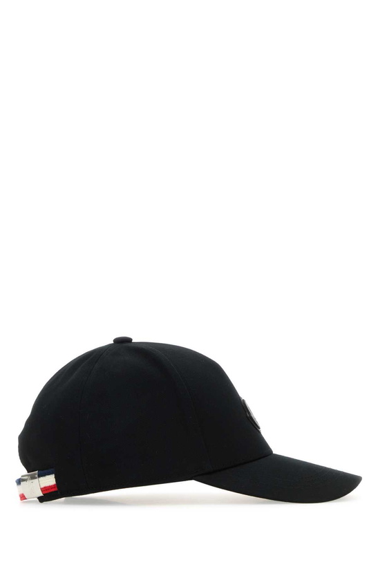 Photo: Moncler Black Cotton Baseball Cap