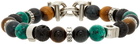 Salvatore Ferragamo Multicolor BR Bead Bracelet