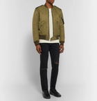Saint Laurent - SL/01 Court Classic Leather Sneakers - Men - Black