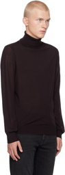 Paul Smith Purple Roll Neck Turtleneck