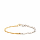 Tom Wood Rue Bracelet Duo in Silver/Gold