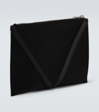 Alexander McQueen - Leather-trimmed pouch