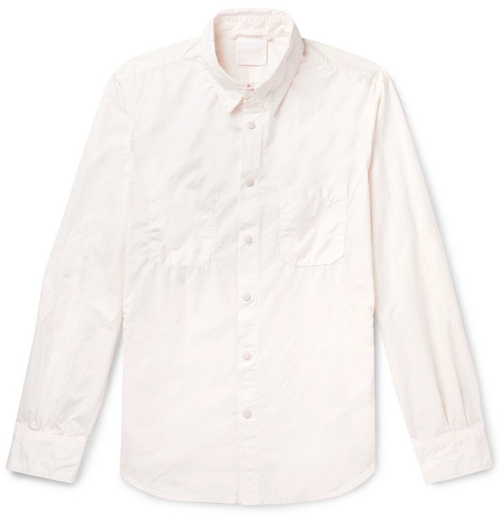 Photo: Aspesi - Slim-Fit Garment-Dyed Shell Overshirt - Cream