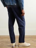 Alex Mill - Straight-Leg Garment-Dyed Cotton-Twill Chinos - Blue