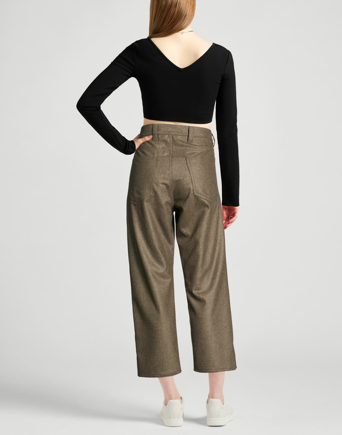 Sofie D'hoore Womens Pants Khaki