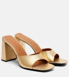 Staud Sloane leather mules