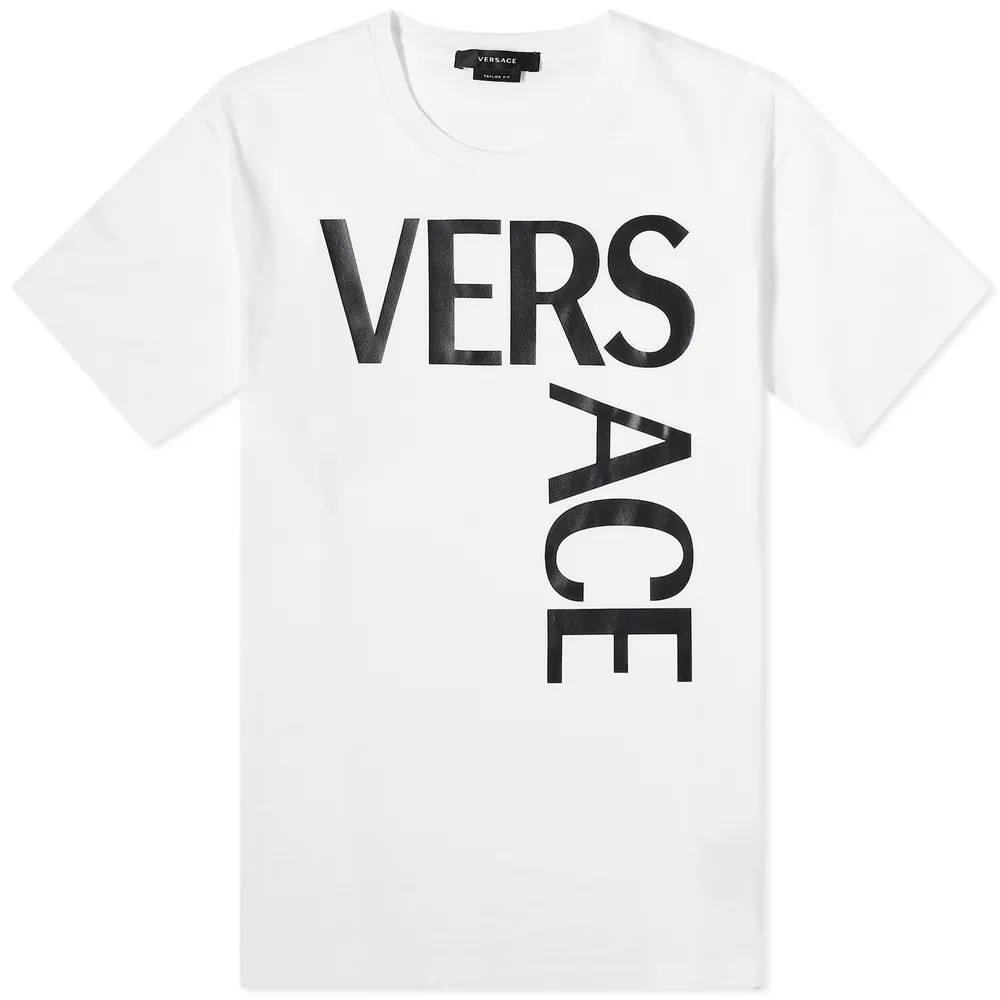 Photo: Versace Logo Print Tee
