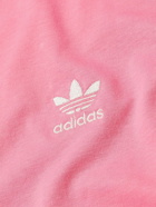 adidas Originals - Adicolor Essentials Logo-Embroidered Cotton-Jersey T-Shirt - Pink