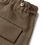 UNDERCOVER - Checked Woven Suit Trousers - Brown