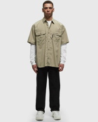 Comme Des Garçons Homme Men's Shirt Beige - Mens - Shortsleeves